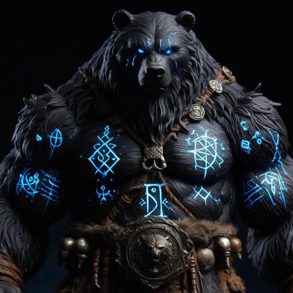 Mythic Legions: Angry Bear Barbarian Ravager