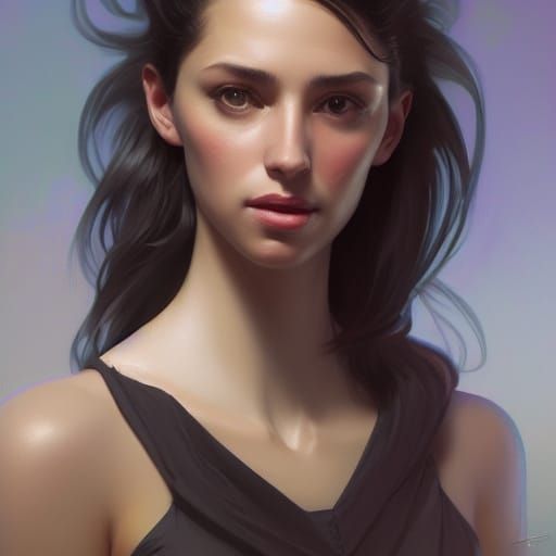 Detailed Portrait in Unreal Engine 5 Style