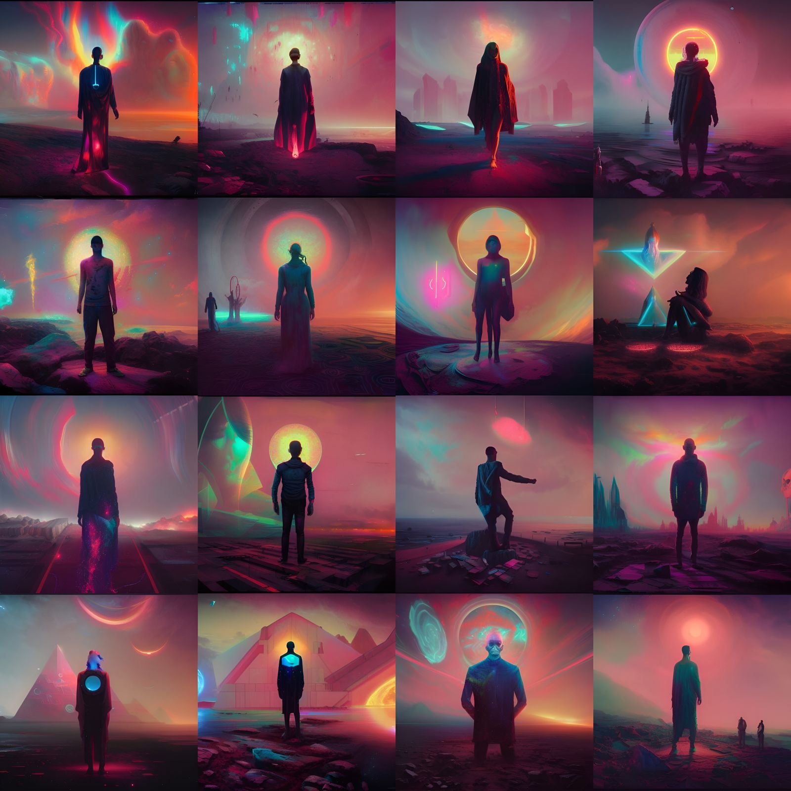 Pre-Apocalyptic Meditation: Holographic Cosmic Illustration