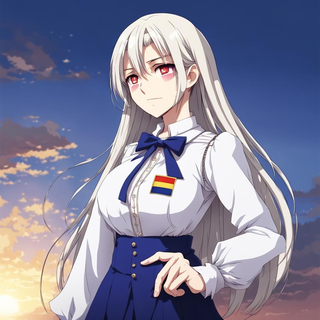 Romania Personified: Anime Style Key Visual