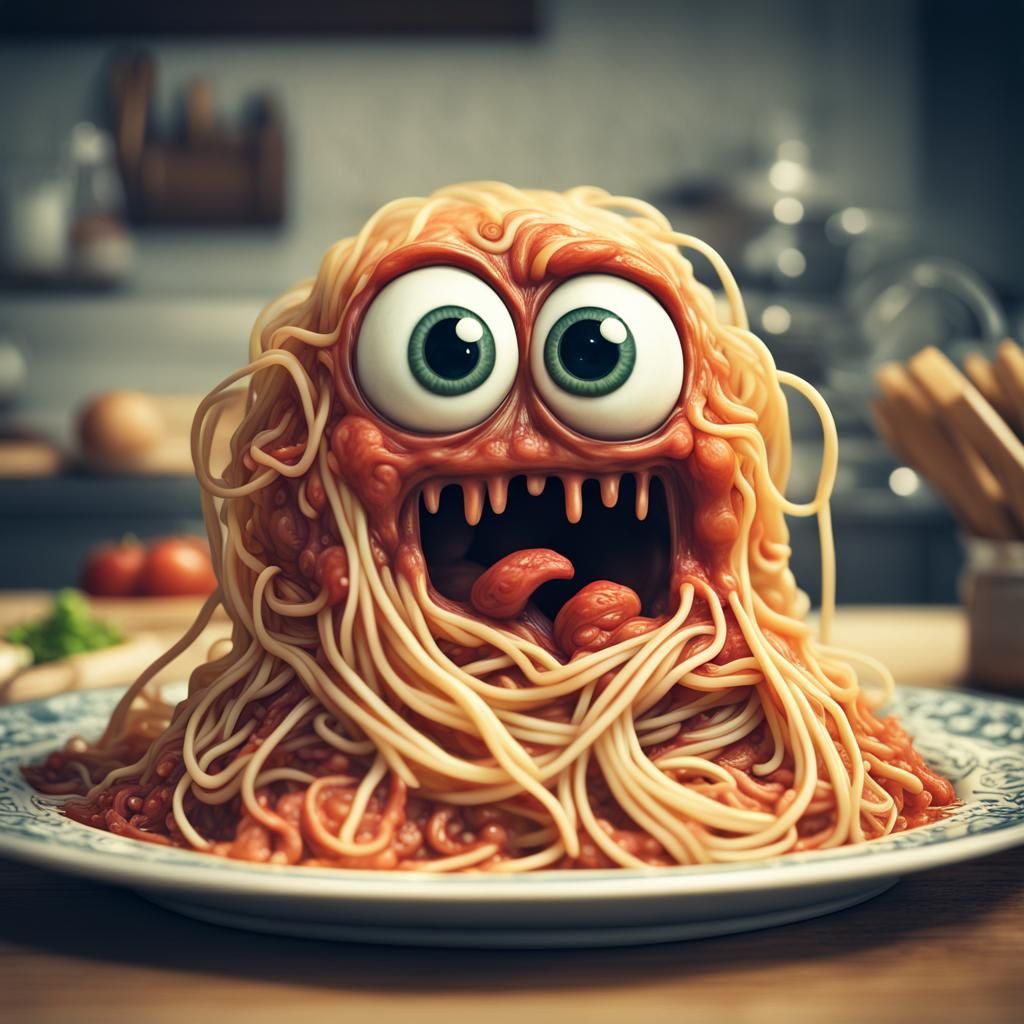 Cute Chibi Spaghetti Monster