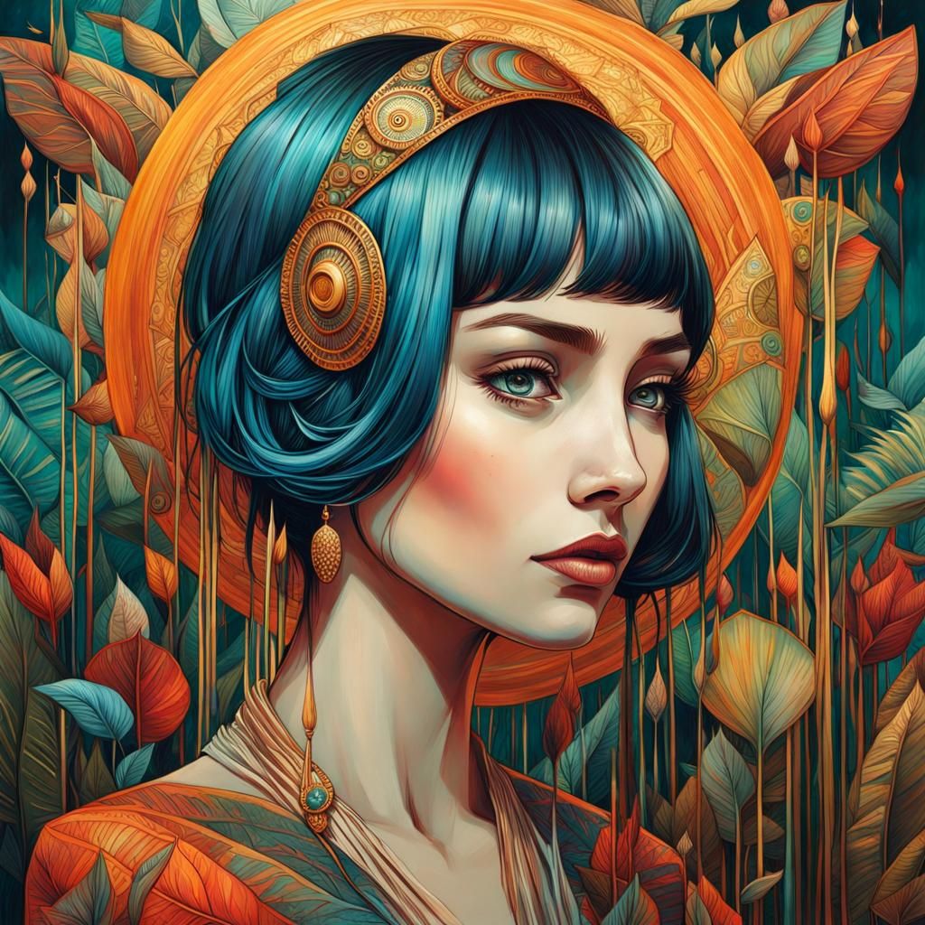 Hyperdetailed Portrait in Digital Art Style