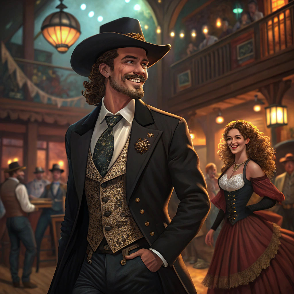 Wyatt Earp and Pirate Halloween Dance