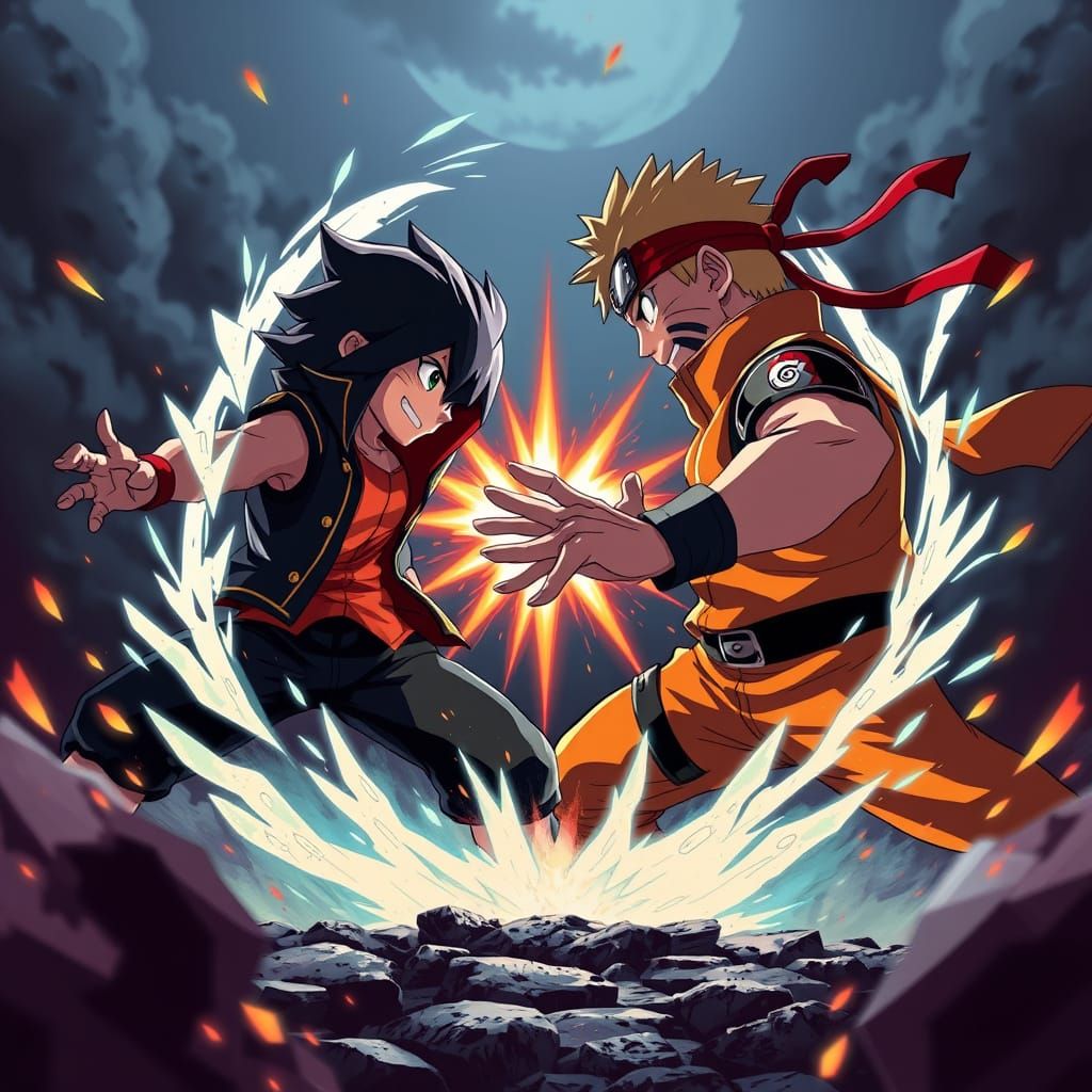 Anime Protagonists Clash in Epic Mortal Kombat-Style Battle