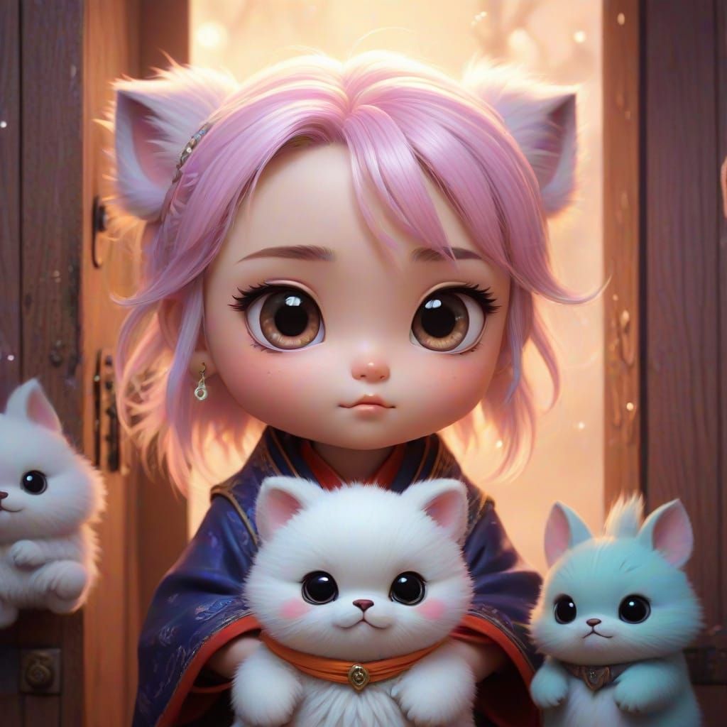 A glowing door in the middle of my forehead is open and seve...