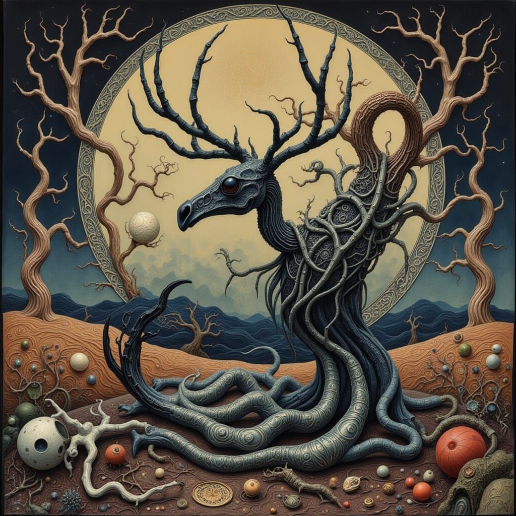 Claymation Mosaic: Death and Rebirth