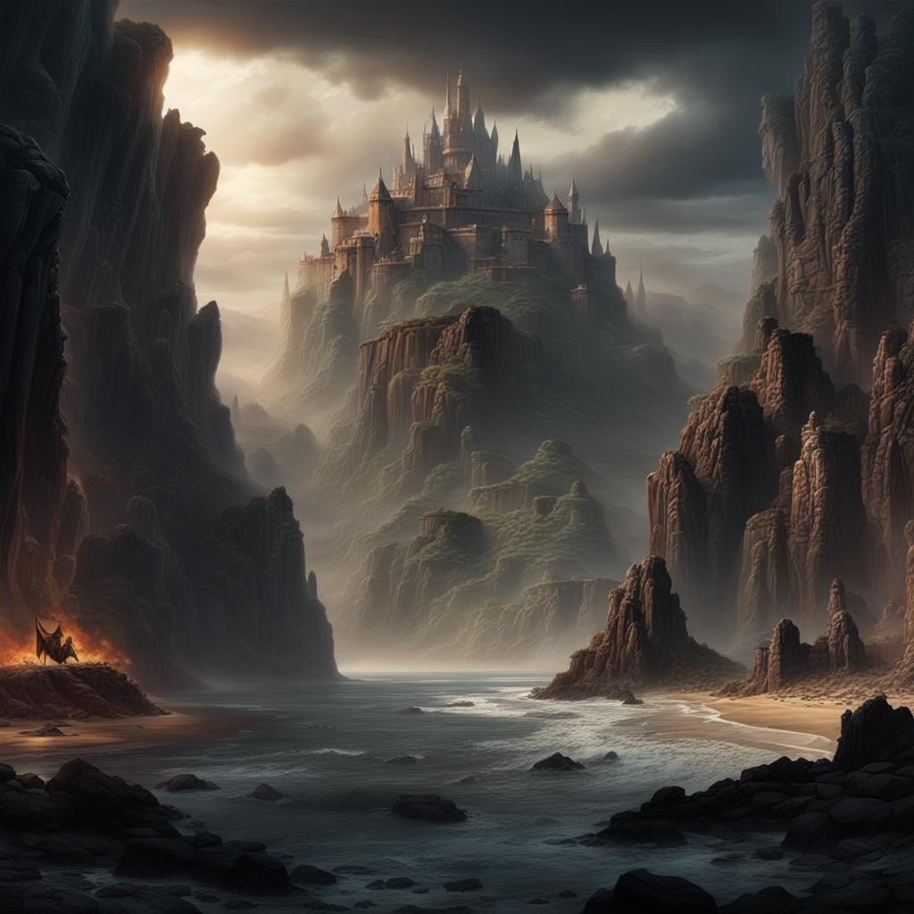 Conan and Belit on the Black Coast