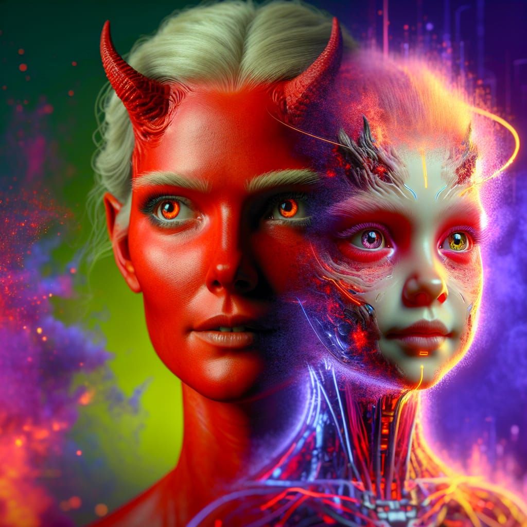 Devil's Daughter becoming a mother to a child part Devil par...