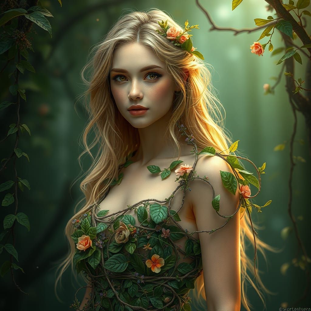 Enchanting Forest Fairy in Hyperrealistic Style
