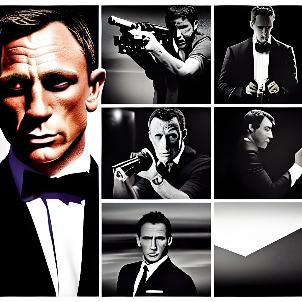 James Bond Inspired Title Sequence by Daniel Kleinman