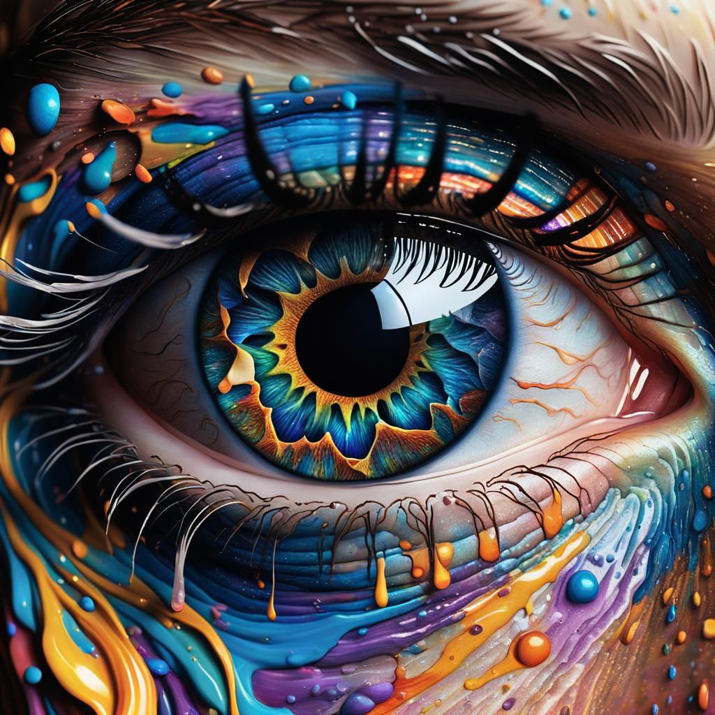 Aye, I see the eye that stares upon my eye.