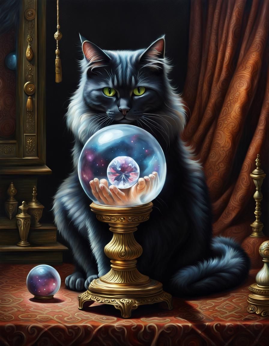 Ravenna and her crystal ball