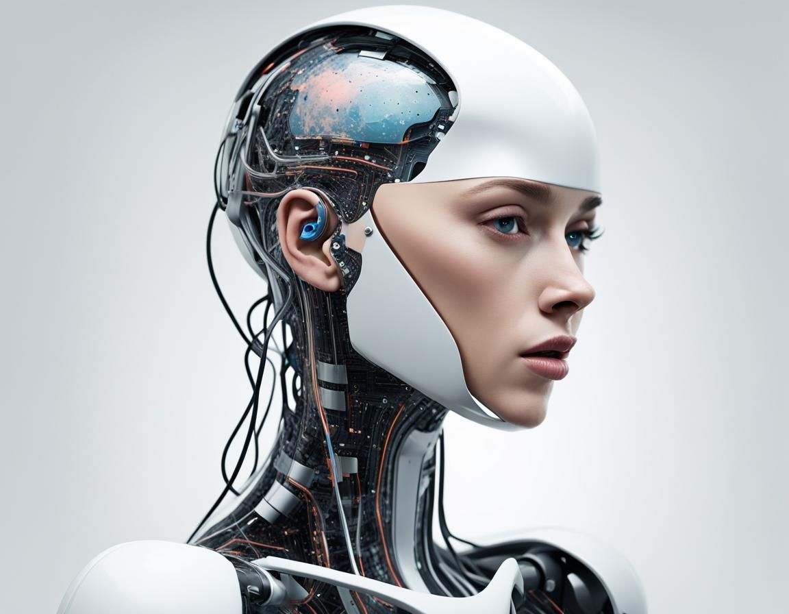 Abstract AI Art: Conceptual ChatGPT in Minimalist Style