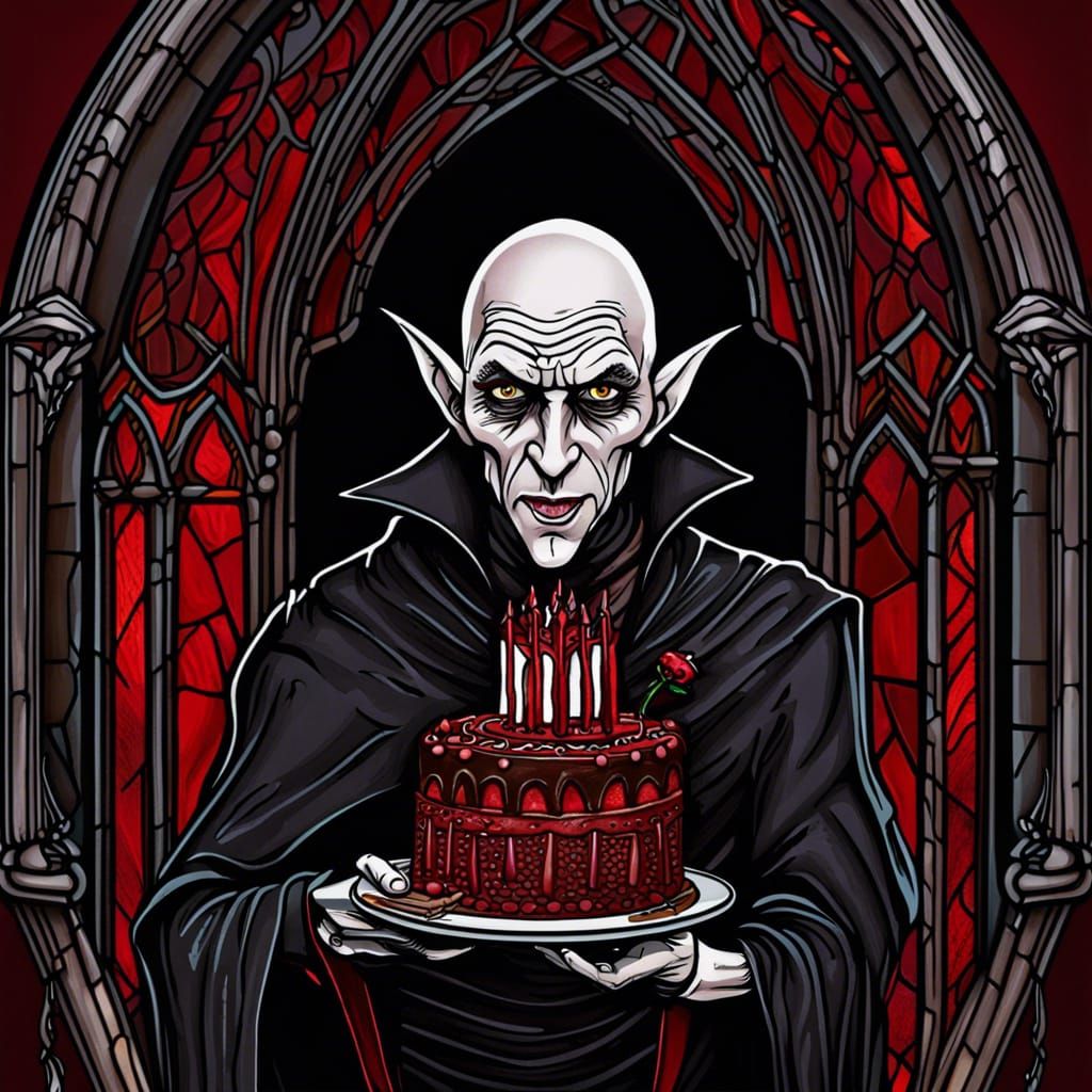 Nosferatu Blood Cake