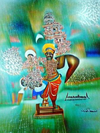 Govindam Adi Purusham: Beautiful Indian Religious Art