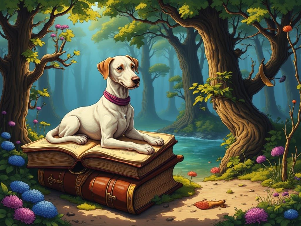 Tolphy dans la forêt magique