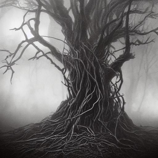 Macabre Forest Emerges in Dark Fantasy Film Still