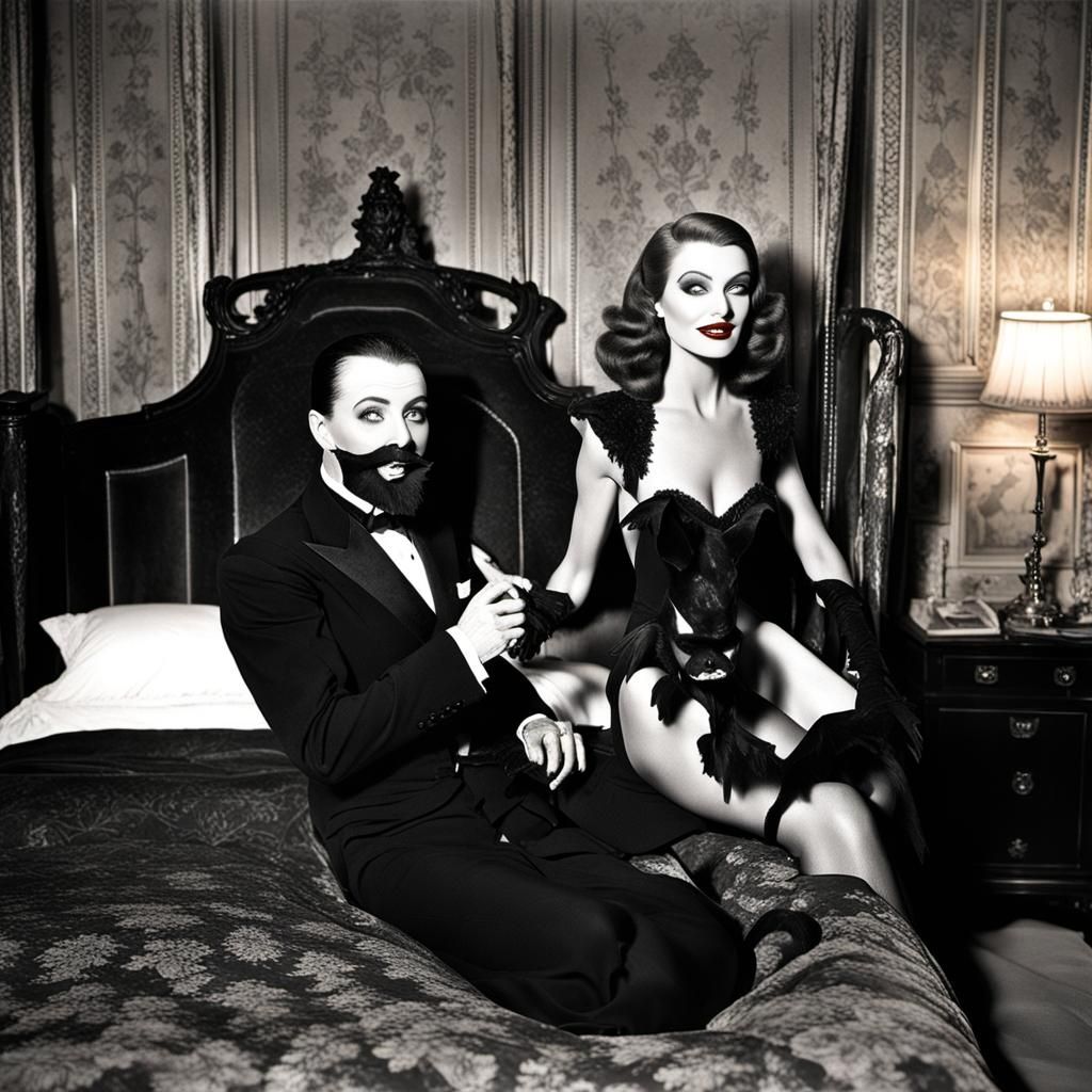 Magical Glamour in Alba Prolixa: Irina and Dorian in Whimsic...