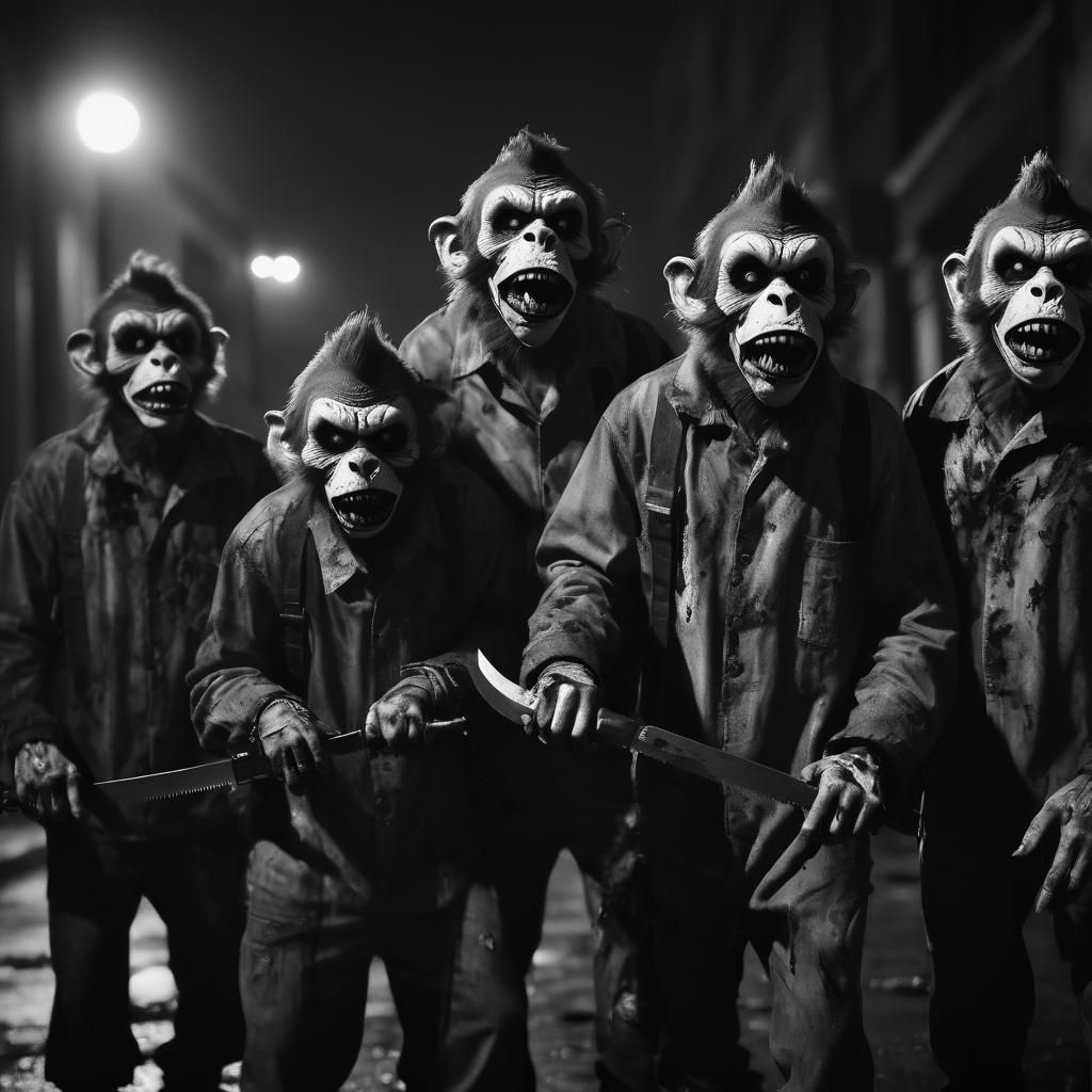 Zombie Monkey Clowns: Noir City Gang