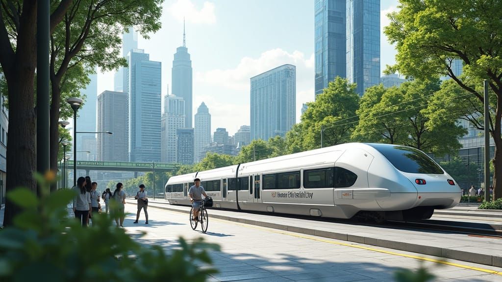 Futuristic Hwaseong Special City in 2030, Inspired by Syd Me...