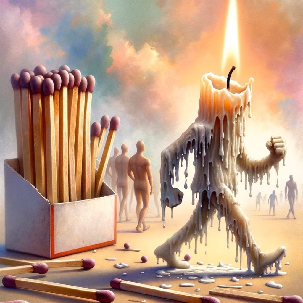 Victorious Candle's Surreal Escape from Matchbox Battle