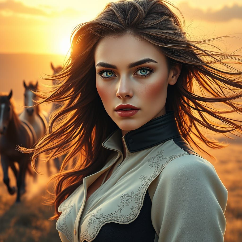 woman dressed ergonomic fit riding suit