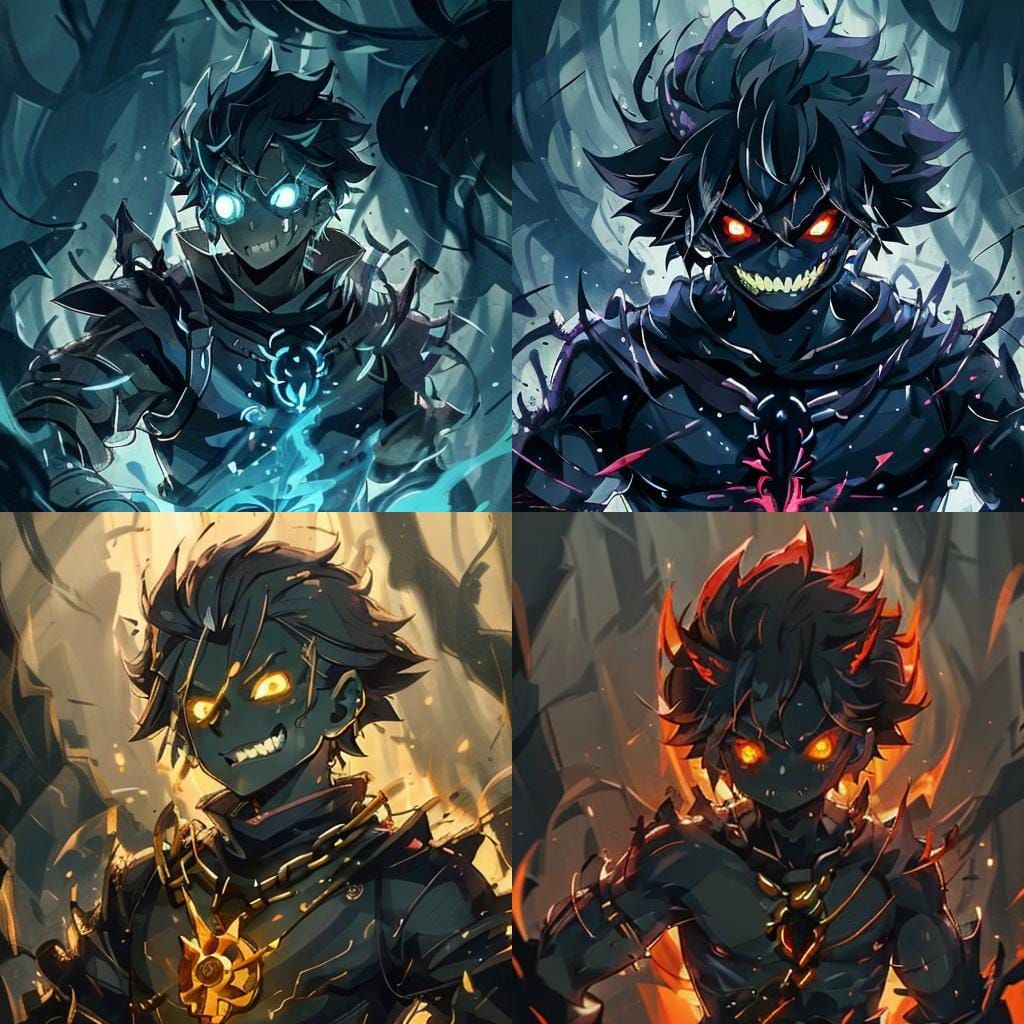 Street Fighter Gargoyle in Anime Style