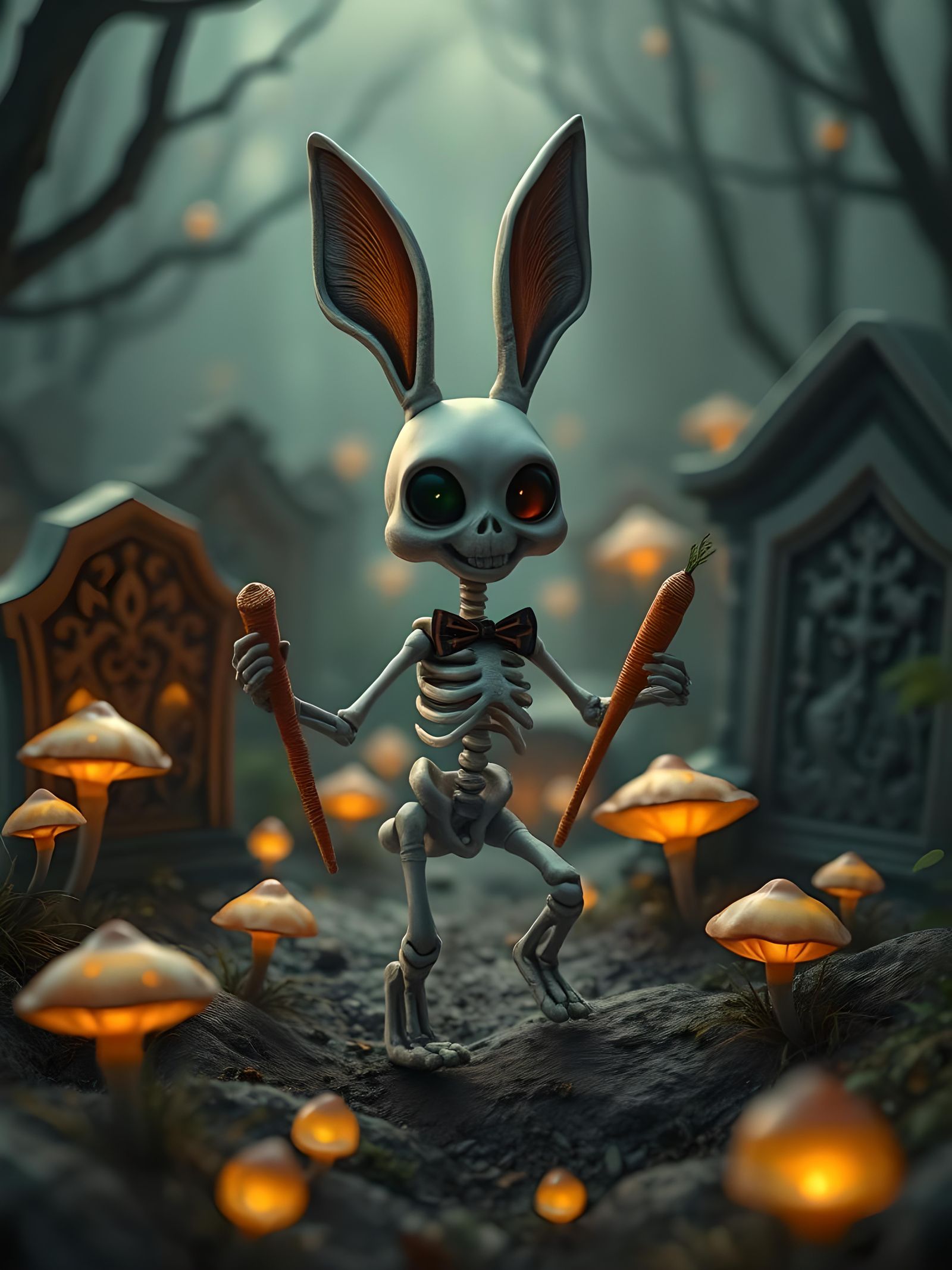 Skeleton Bunny
