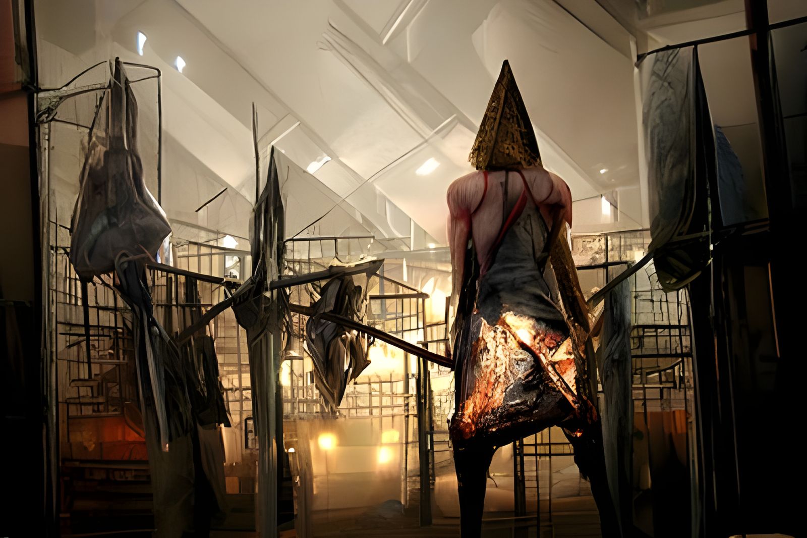 Pyramid head from Silent Hill.