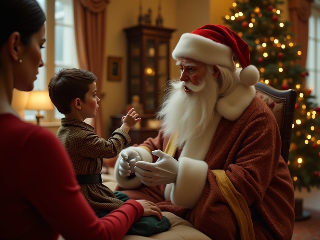 Child proves to parents that Santa is real ...