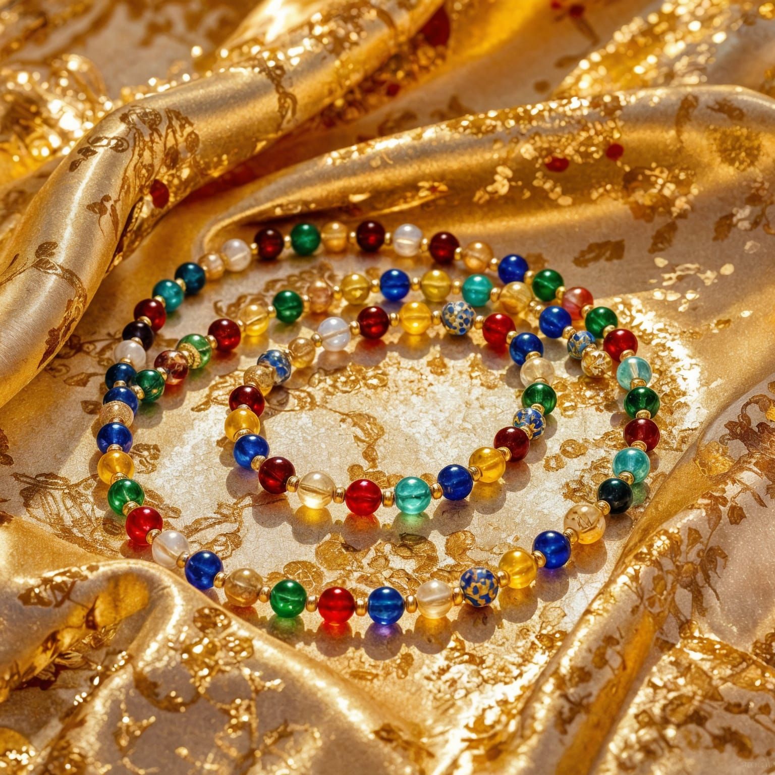 Beautiful Abstract Bead Painting