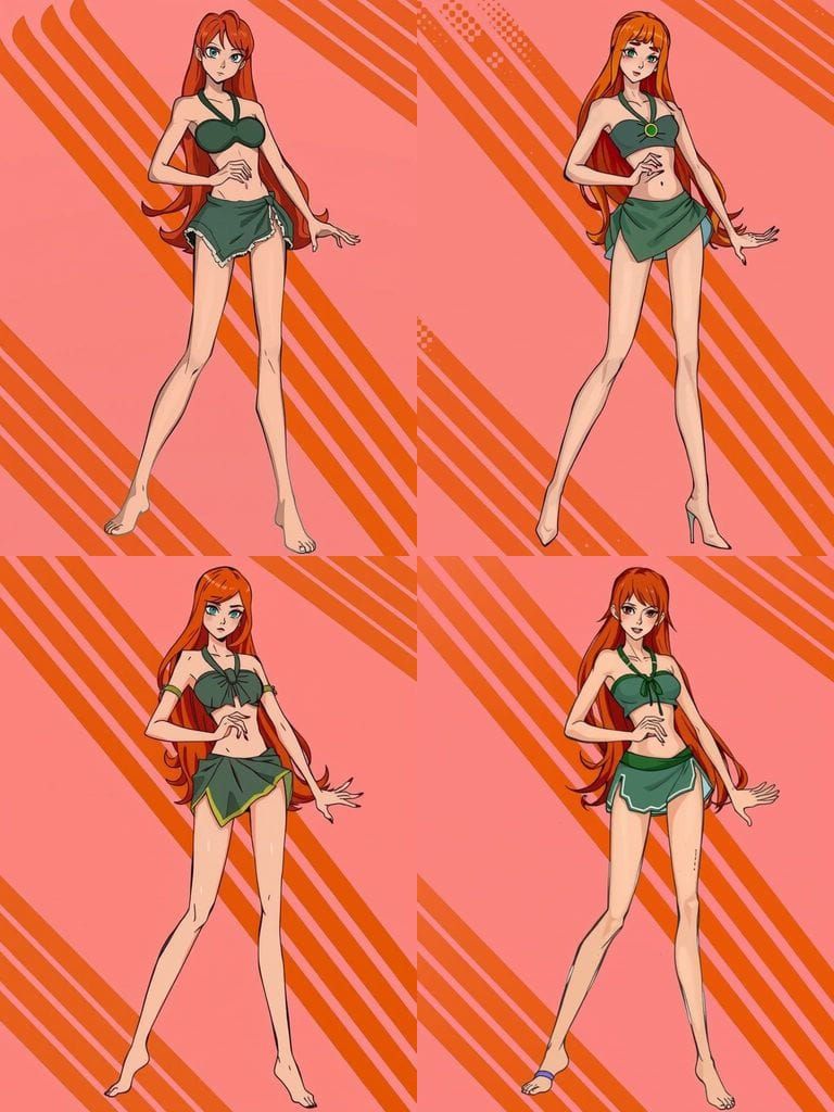 Vibrant 3D Digital Art in Pixar Style