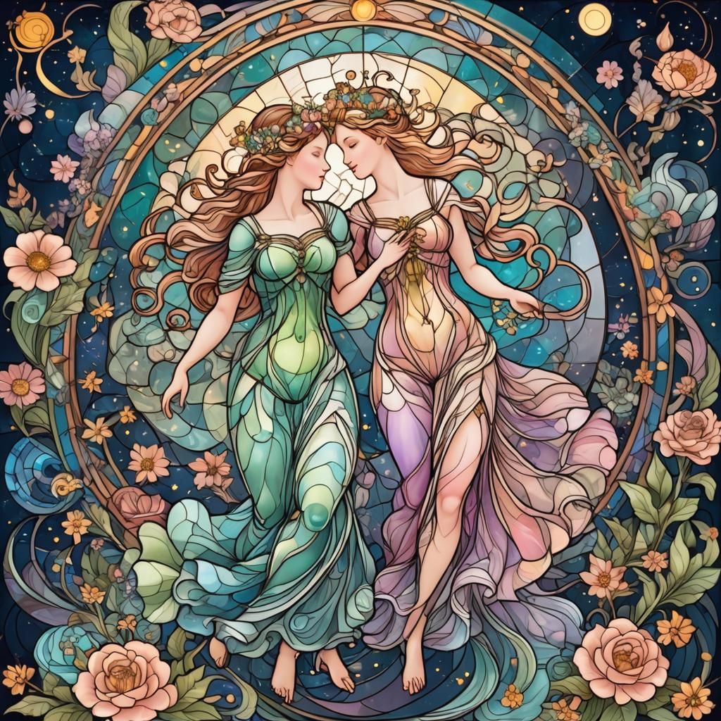 Venus and Persephone's Cosmic Dance