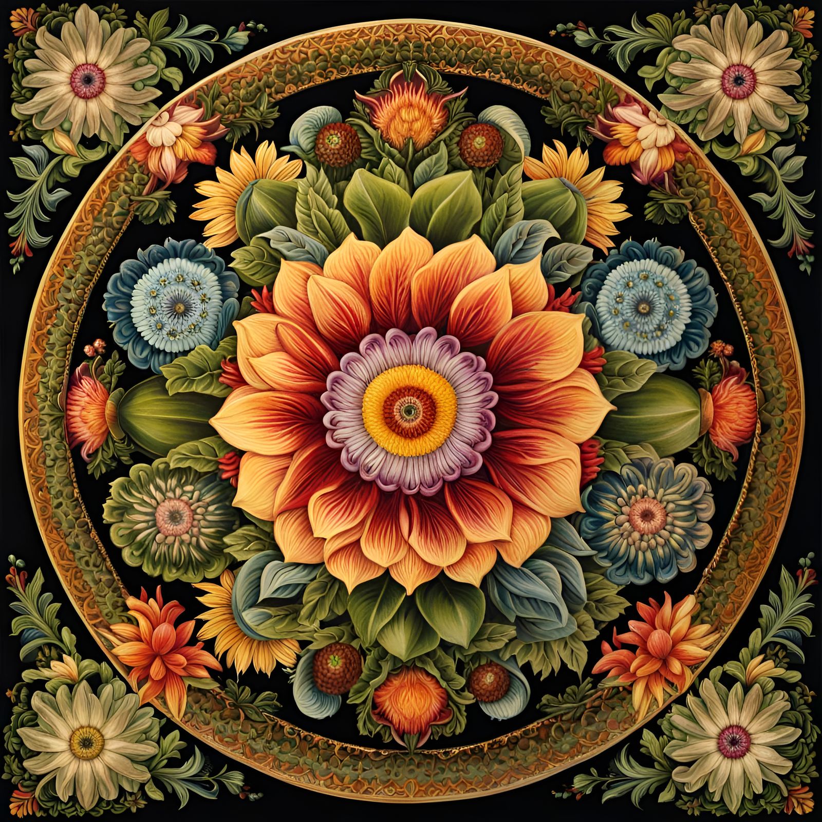 Floral Mandala