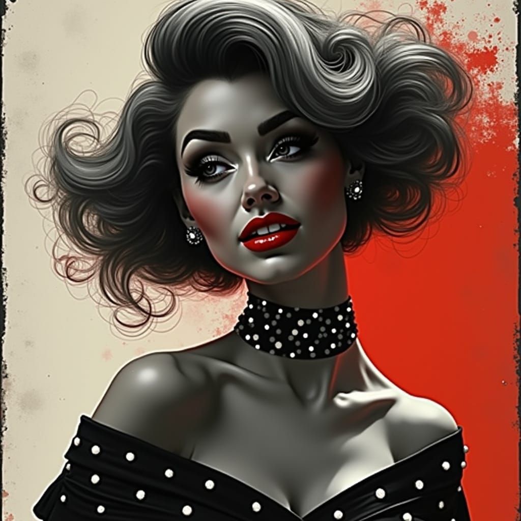 Pin-Up Style Celebration of Vintage Glamour and Self-Love