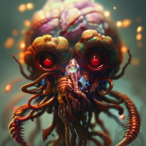 Hermit crab zombie demon