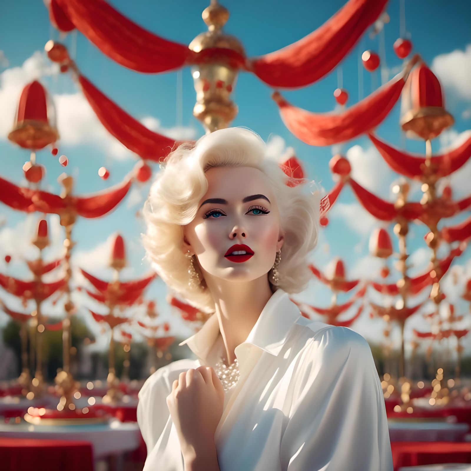 Marilyn Monroe Lookalike Portrait