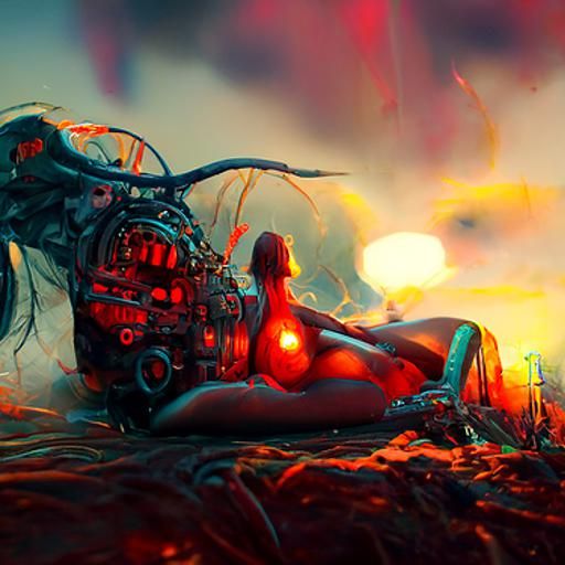 The Expanse Spaceship in Steampunk Style