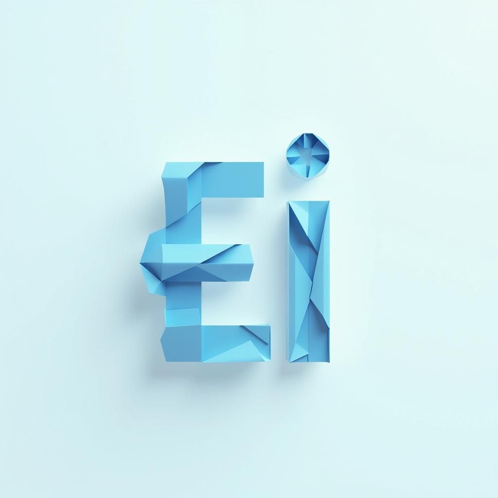 Origami Logo Design for Empowered by Industry