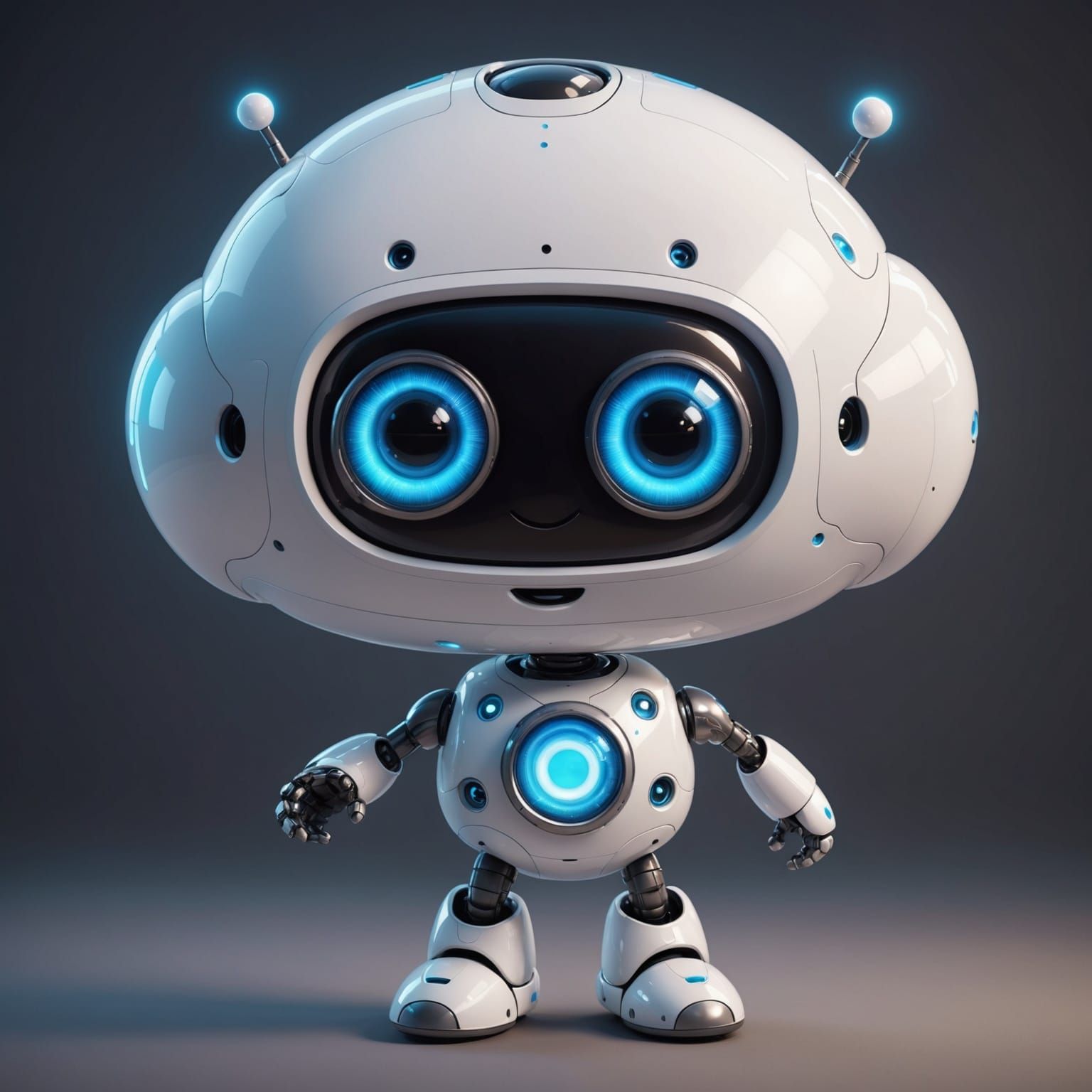 Whimsical Disney-Style Chatbot Character