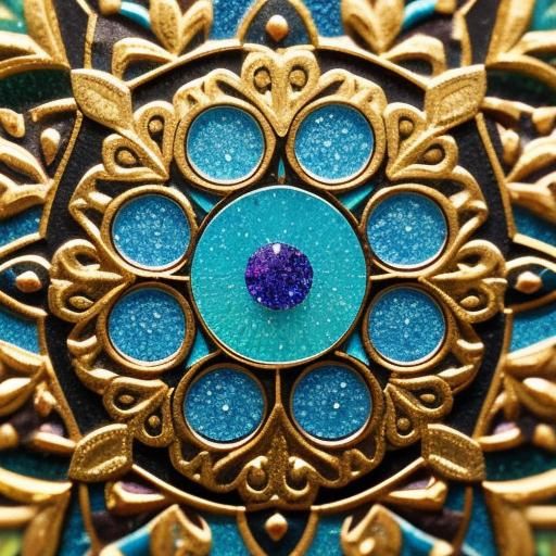 Detailed Mosaic Art Depicting Ancient Conquests