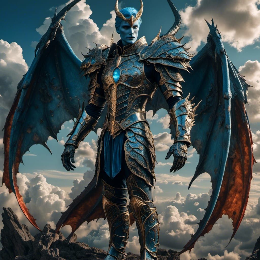 dragon armor <lora:Dark Celestial Armor:1.0>