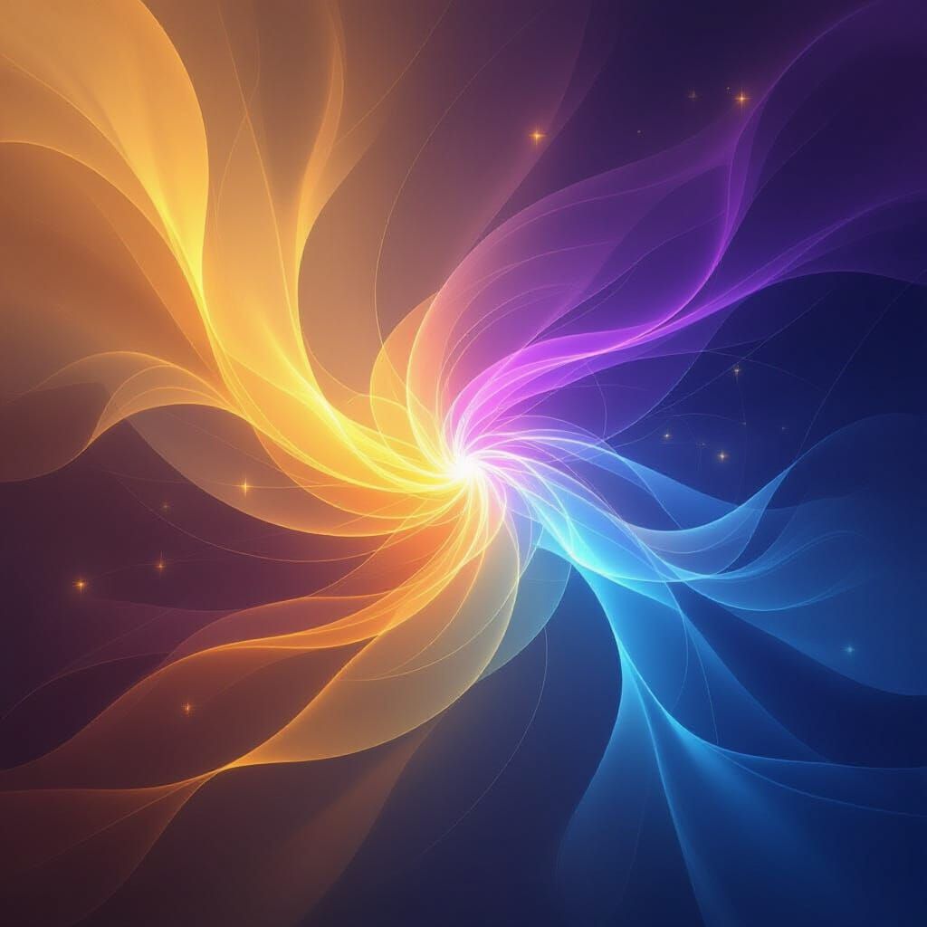 Abstract Visionary Art of Spiritual Gifts