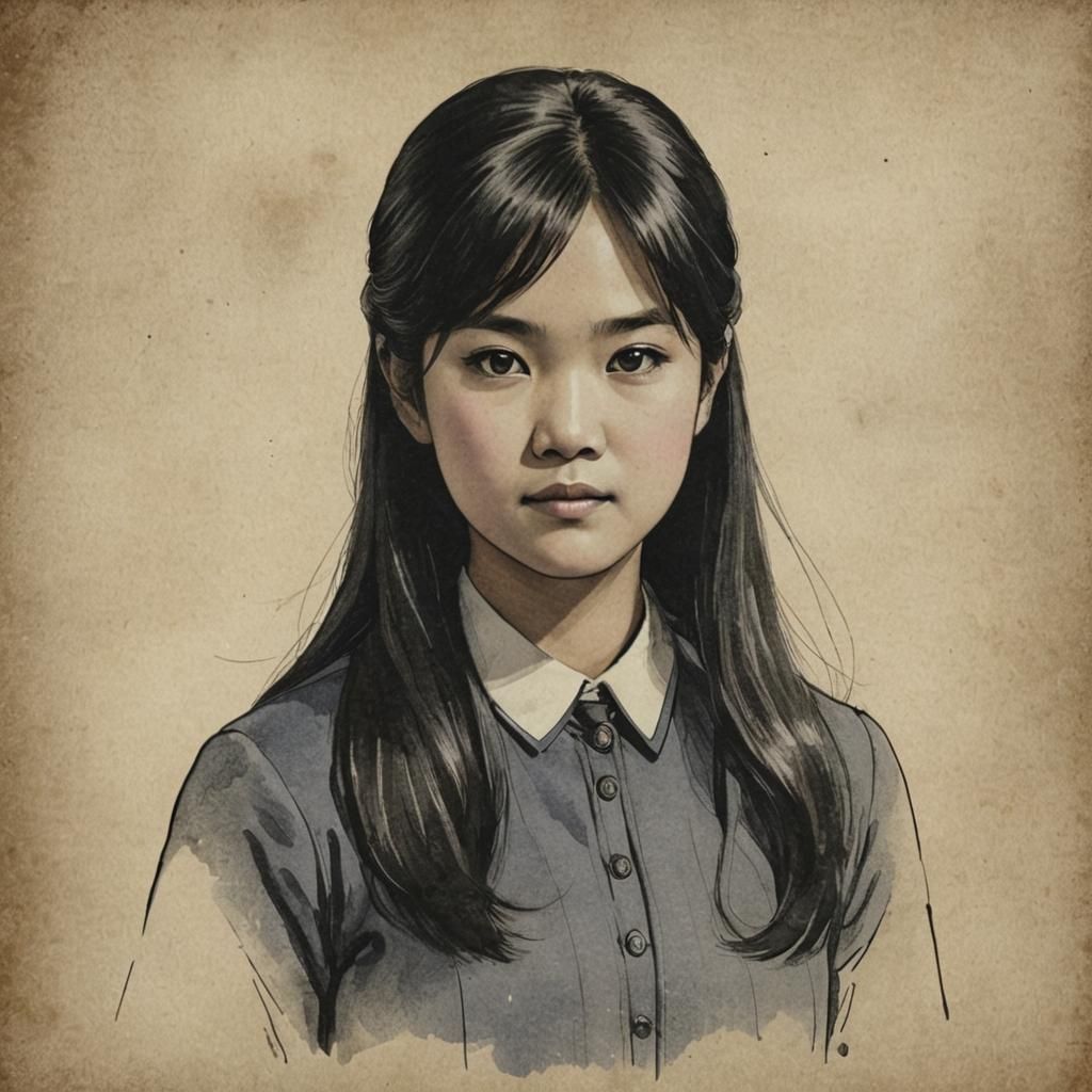 Portrait of Cho Chang