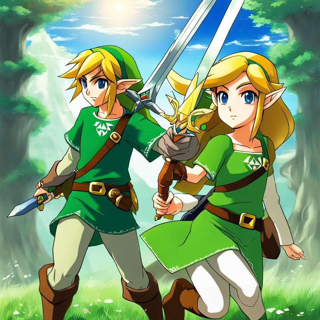 Legend of Zelda Anime Key Visual