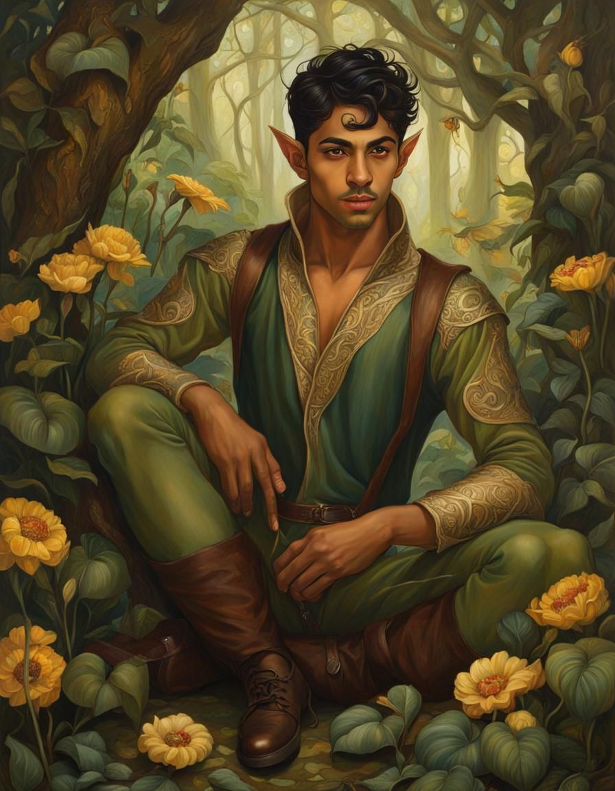 Elf Portrait 240403A