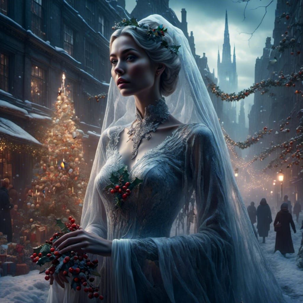 Ghost of Christmas Past: Detailed Matte Painting