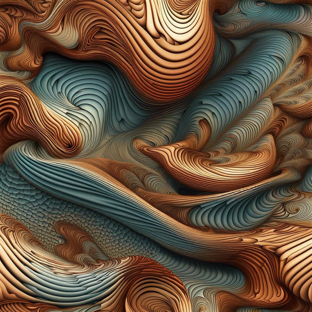 Futuristic Cafe on Mars: Abstract Vector Design