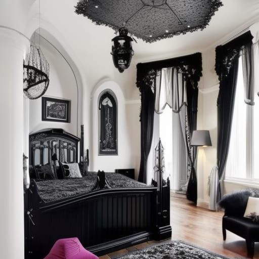 Gothic bedroom