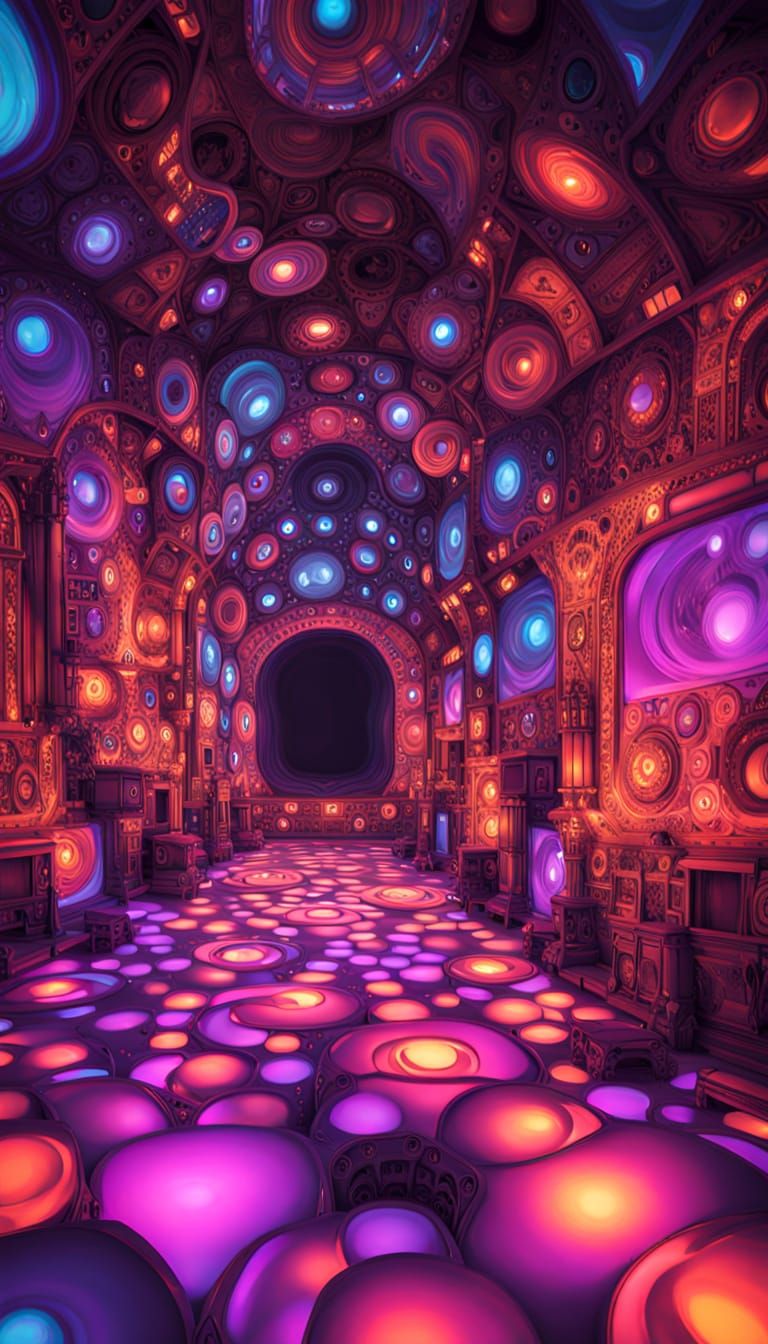 AI Perception of Human History in Brutalist Style